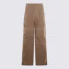 Drkshdw Brown Cotton Stefan Cargo Pants In Brown