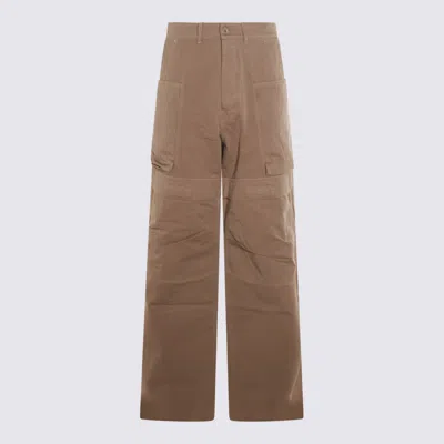 Drkshdw Brown Cotton Stefan Cargo Pants