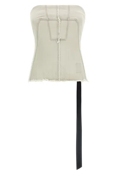 DRKSHDW 'BUSTIER' TOP