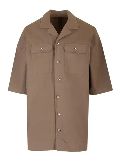 Drkshdw Magnum Tommy Shirt In Brown