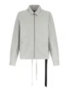Drkshdw Cotton Canvas Shell Jacket In Neutral
