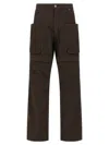 Drkshdw Cargo Pants In Brown