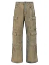 Drkshdw Cargo Pants In Sage