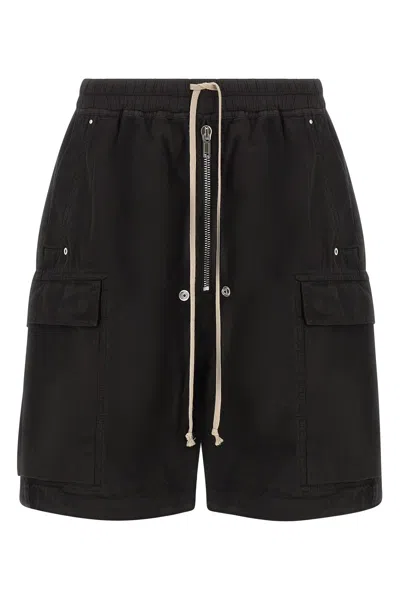 Drkshdw Cargobela Bermuda Shorts In Black