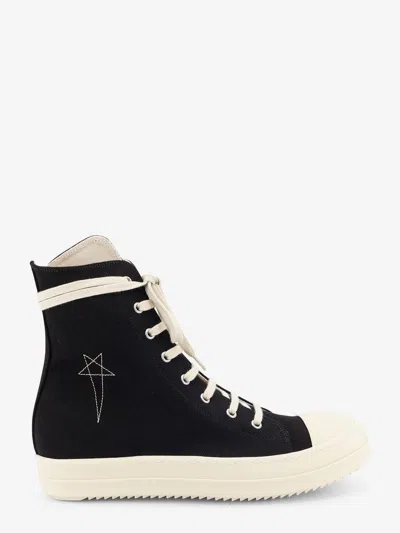 Drkshdw Certified Cotton High-top Sneaks In Black