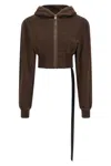 Drkshdw 'collage Gimp' Hoodie In Brown