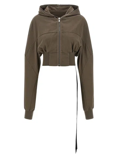 Drkshdw Collage Gimp Hoodie In Brown