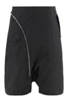 Drkshdw Cotton Bermuda Shorts In Black