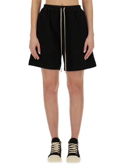 Drkshdw Cotton Bermuda Shorts In Black