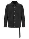 Drkshdw Jumbo Worker Jacket In Black