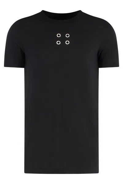 Drkshdw Cotton Crew-neck T-shirt In Black