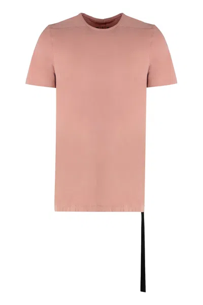 Drkshdw Cotton Crew-neck T-shirt In Pink