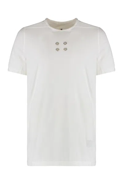 Drkshdw Cotton Crew-neck T-shirt In White