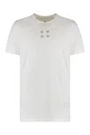 Drkshdw Cotton Crew-neck T-shirt In White