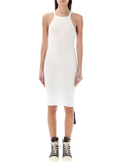 Drkshdw Racer Back Tank Dress In White