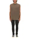 Drkshdw Cotton T-shirt In Beige