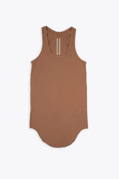 Drkshdw Cotton Tank Top In Brown