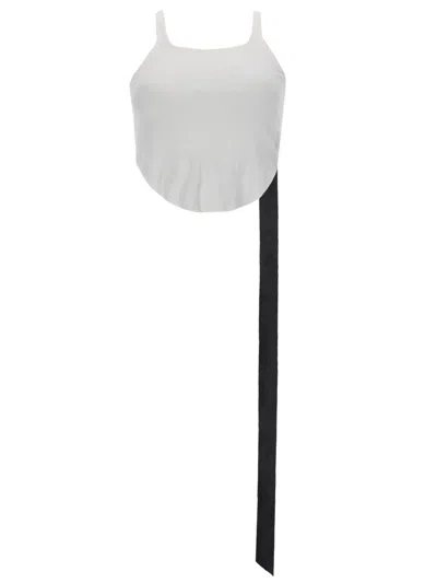 Drkshdw Cotton Tops. In White