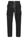 Drkshdw Black Mastodon Overdyed Foil Stretch Denim Trousers