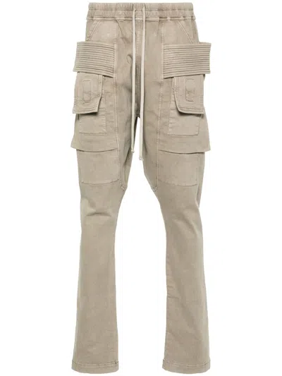 Drkshdw Creatch Cargo Trousers In Beige