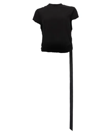 Drkshdw Cropped Small Level T T-shirt In Black