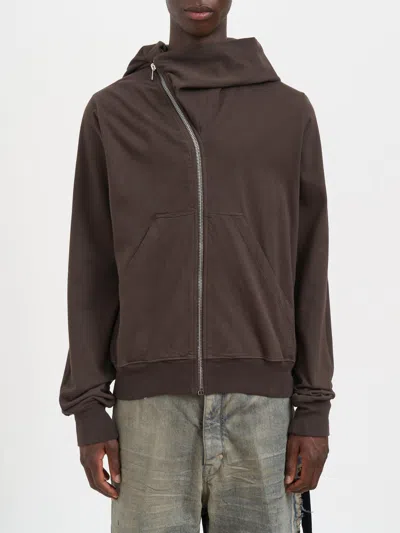 Drkshdw Dark Dust Mountain Hoodie Sweatshirt In Brown
