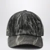 Drkshdw Denim Effect Fabric Baseball Cap Men In Gray