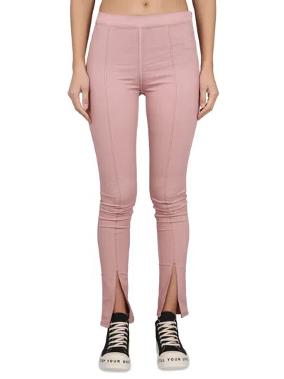 Drkshdw Denim Leggings In Pink