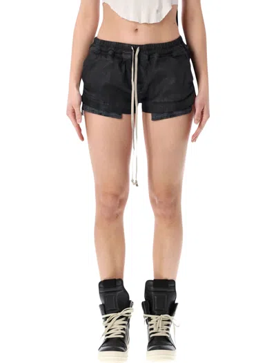 Drkshdw Denim Shorts In Black