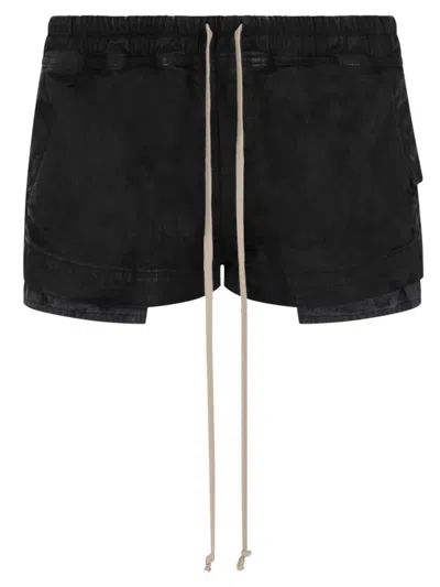 Drkshdw Denim Shorts In Black