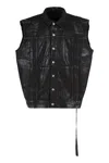 Drkshdw Denim Vest In Black