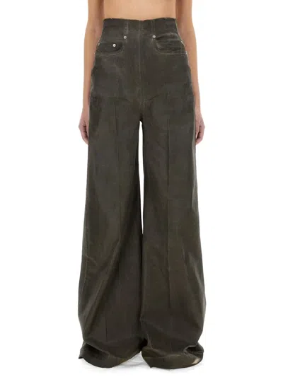 Drkshdw Dirt Cooper Denim Pants In Green