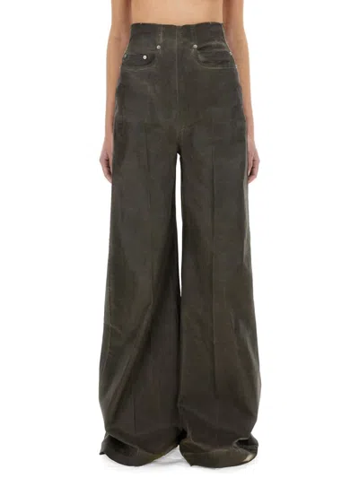 Drkshdw Dirt Cooper Denim Pants In Grey