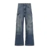 Drkshdw Pantaloni In Denim Double Cargo Jeans Indigo