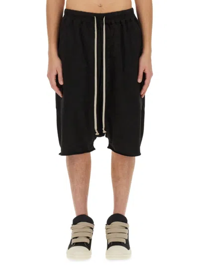 Drkshdw Drawstring Bermuda Shorts In Black