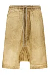 Drkshdw Drawstring Pods Bermuda Shorts In Neutral