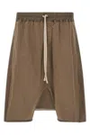 Drkshdw Drawstring Pods Bermuda Shorts In Brown