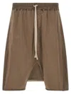 Drkshdw Drawstring Pods Bermuda Shorts In Brown