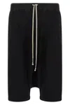 Drkshdw Drawstring Pods Bermuda Shorts In Black