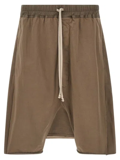 DRKSHDW DRKSHDW 'DRAWSTRING PODS' BERMUDA SHORTS
