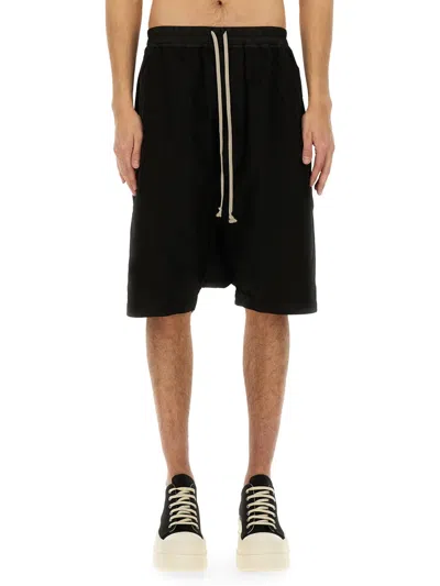 RICK OWENS DRKSHDW DRKSHDW DRAWSTRING PODS SHORTS