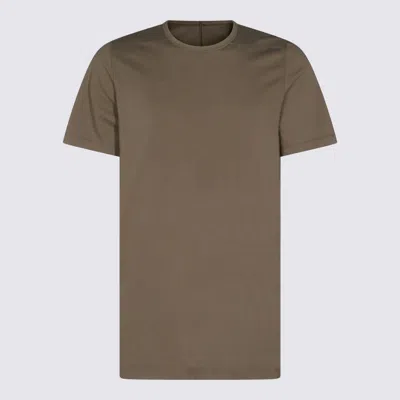 Drkshdw Dust Cotton Level T-shirt In Burgundy