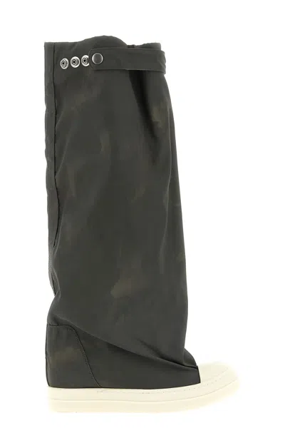 Drkshdw Elephant Boots In Green