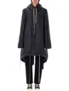 Drkshdw Fishtail Parka In Black