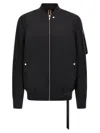Drkshdw Jumbo Flight Bomber Jacket In Black