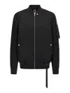 Drkshdw Jumbo Flight Bomber Jacket In Black