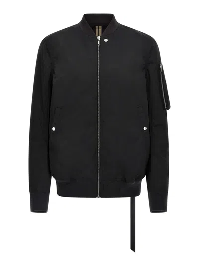 Drkshdw Flight Bomber Jacket In Black