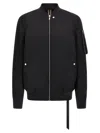 Drkshdw Jumbo Flight Bomber Jacket In Black