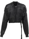 Drkshdw Flight Bomber Jacket In Black