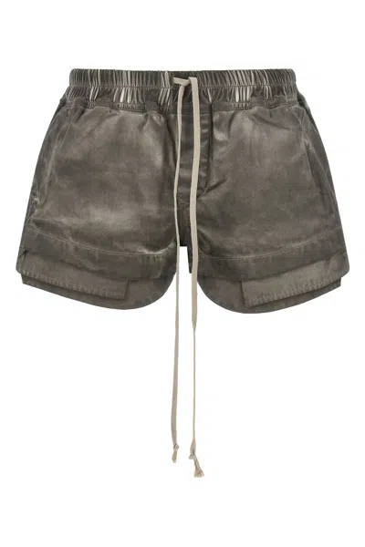 Drkshdw 'fog Boxers' Shorts In Gray